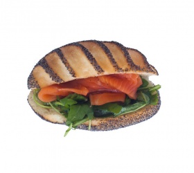 Smoked Salmon Rocket Pain Viennois